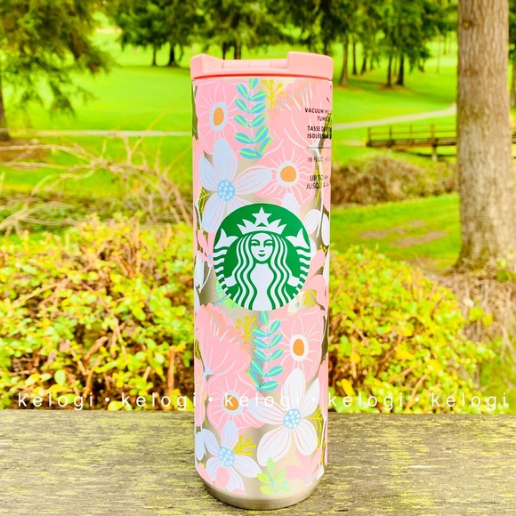 Starbucks Other - 🌸NEW LAST🌸Starbucks 2020 Pink Flower Tumbler